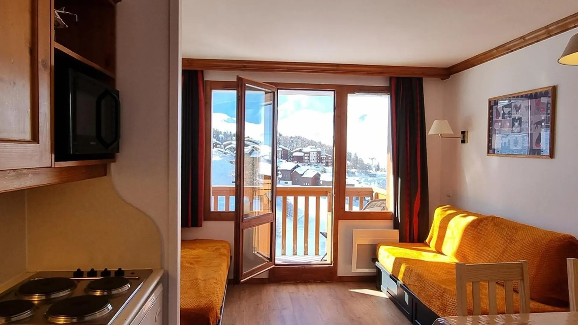 Apartment Appartement Cosy A Plagne Soleil, Balcon, 5 Personnes, Casier A Skis - Fr-1-181-2730 La Plagne-Tarentaise