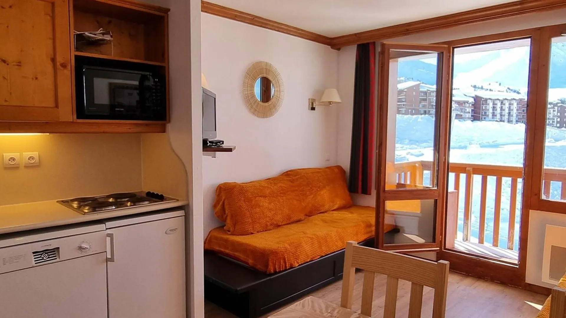 Apartment Appartement Cosy A Plagne Soleil, Balcon, 5 Personnes, Casier A Skis - Fr-1-181-2730 La Plagne-Tarentaise France